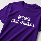BECOME UNGOVERNABLE t-shirt