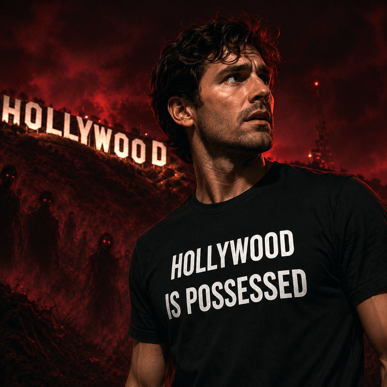 HOLLYWOOD IS POSSESSED t-shirt