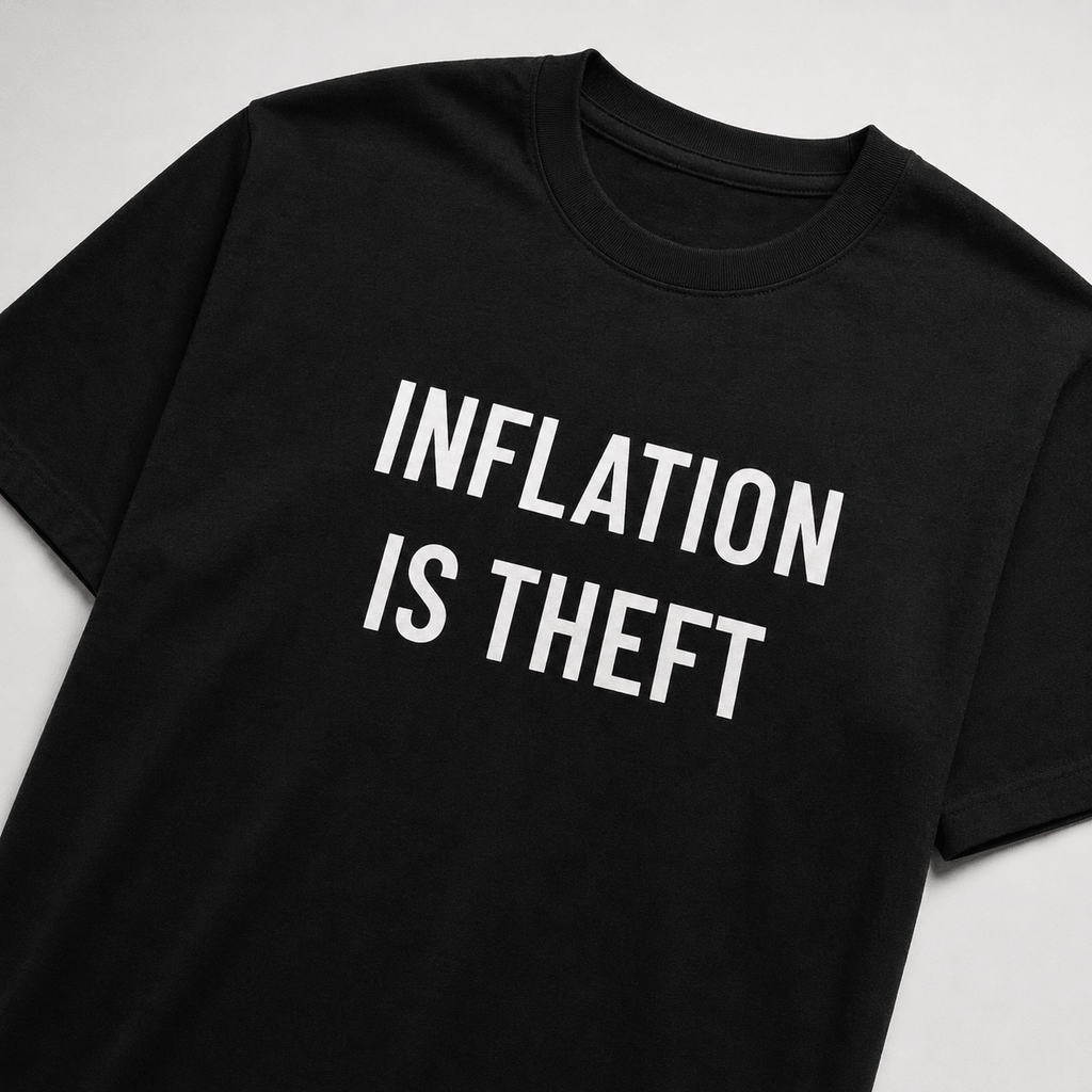 INFLATION IS THEFT t-shirt