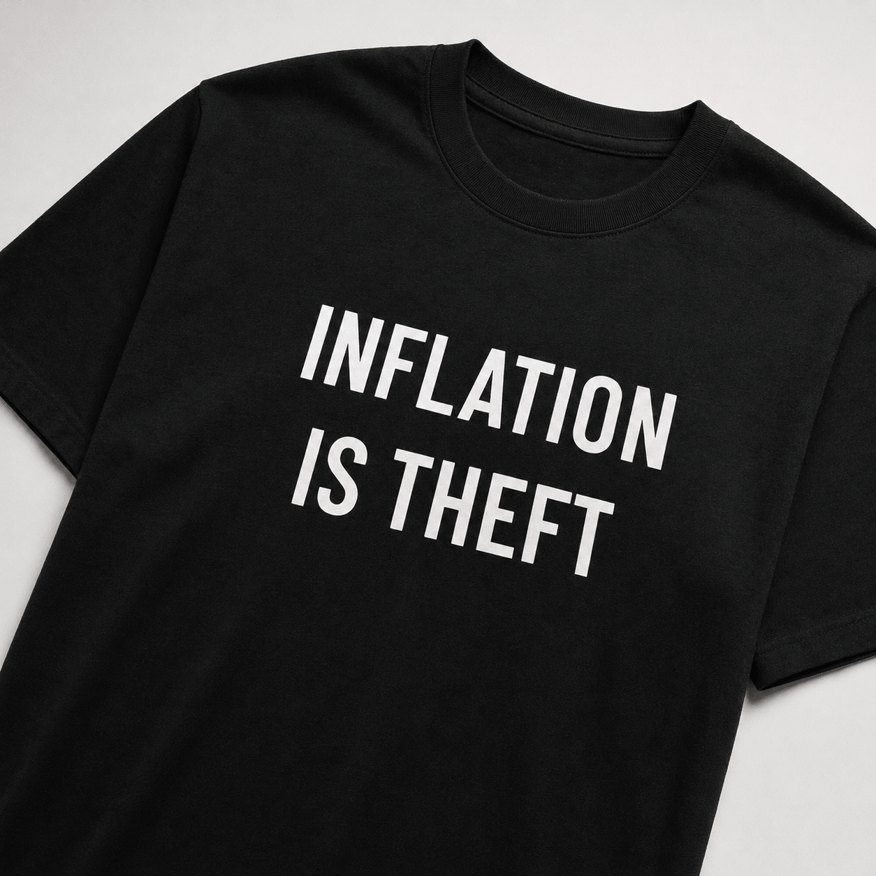 INFLATION IS THEFT t-shirt