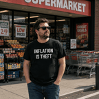 INFLATION IS THEFT t-shirt