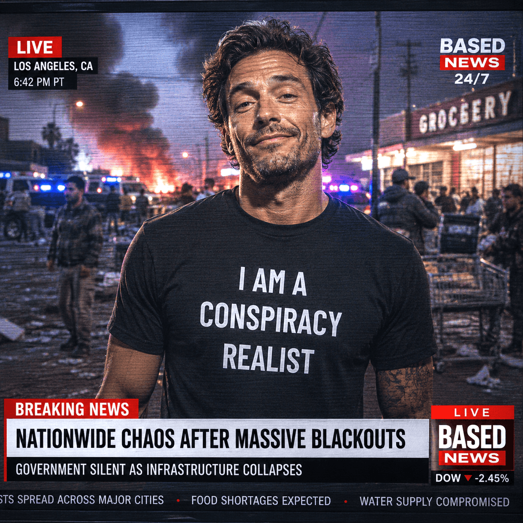 I AM A CONSPIRACY REALIST t-shirt