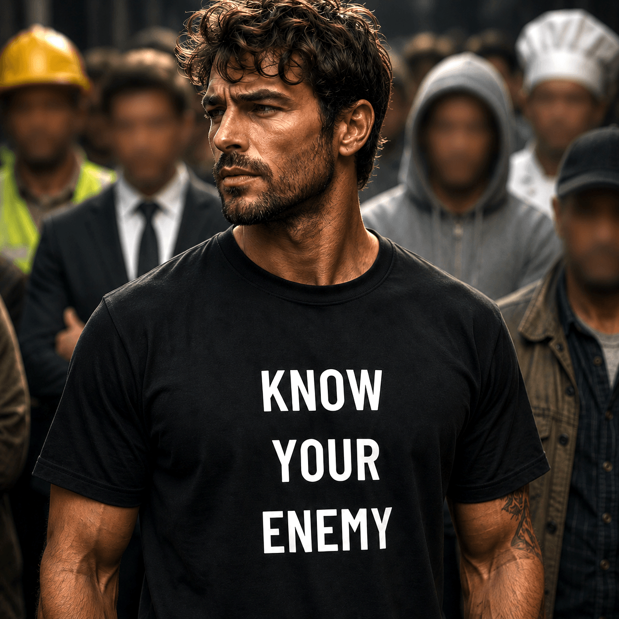 KNOW YOUR ENEMY t-shirt