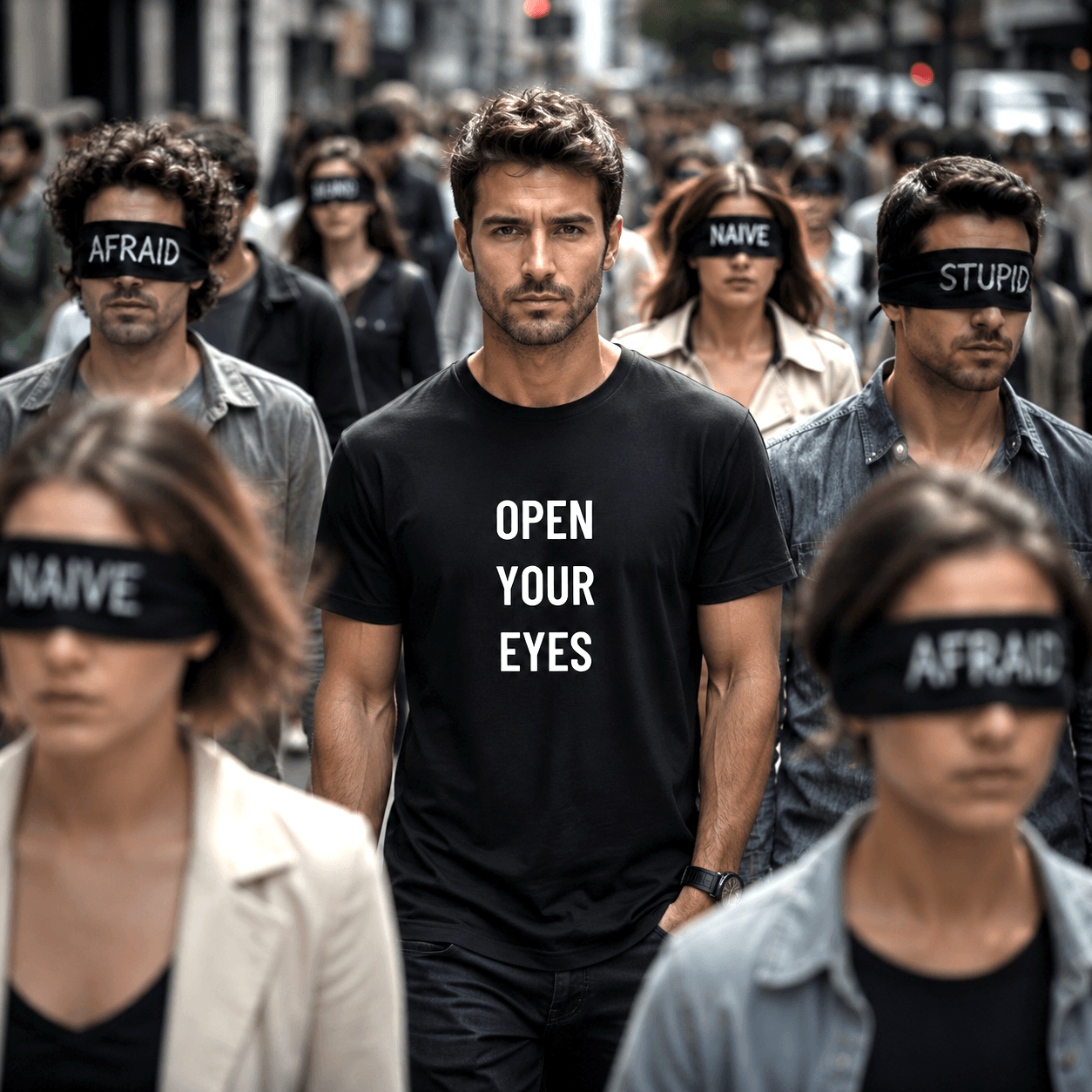 OPEN YOUR EYES t-shirt