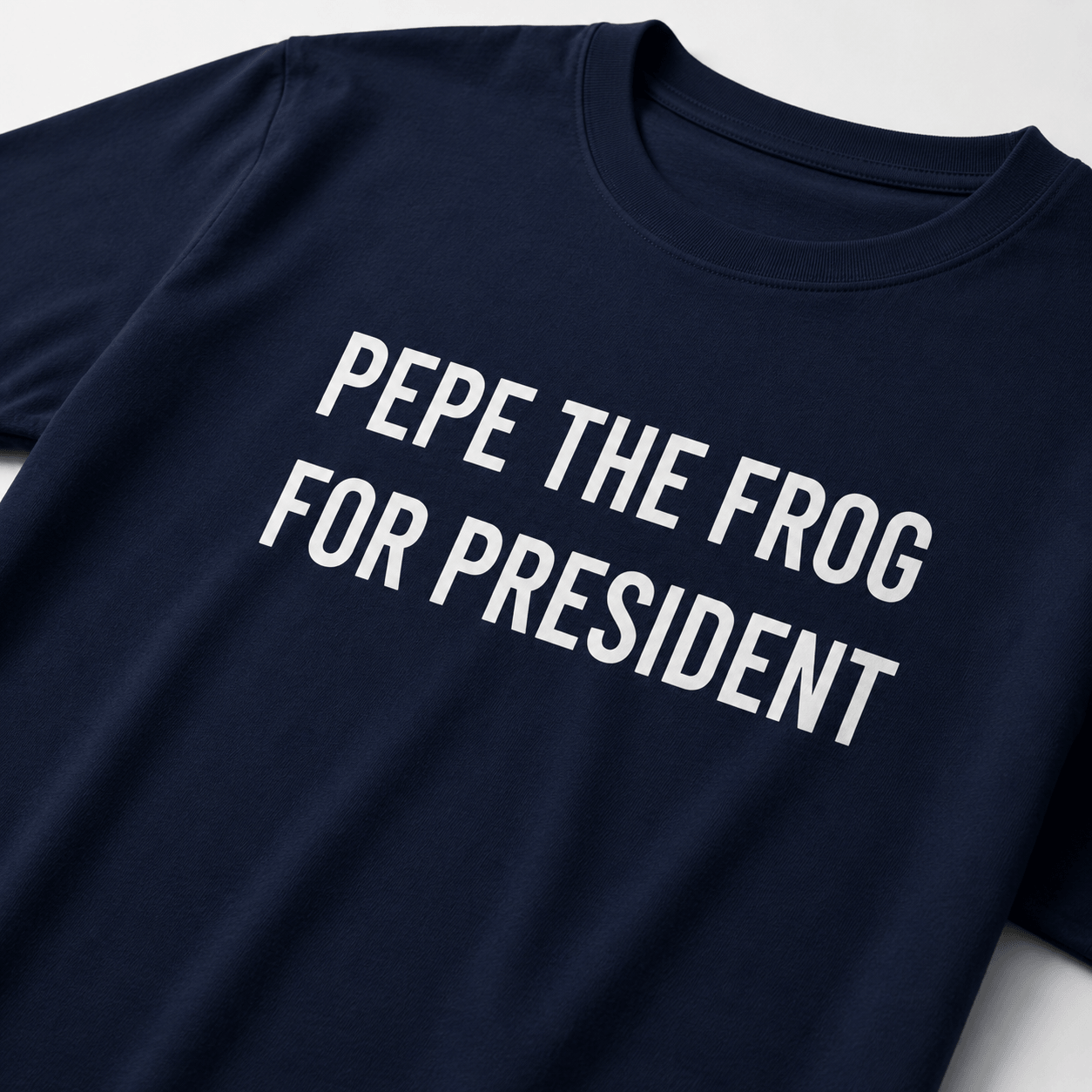 PEPE THE FROG FOR PRESIDENT t-shirt