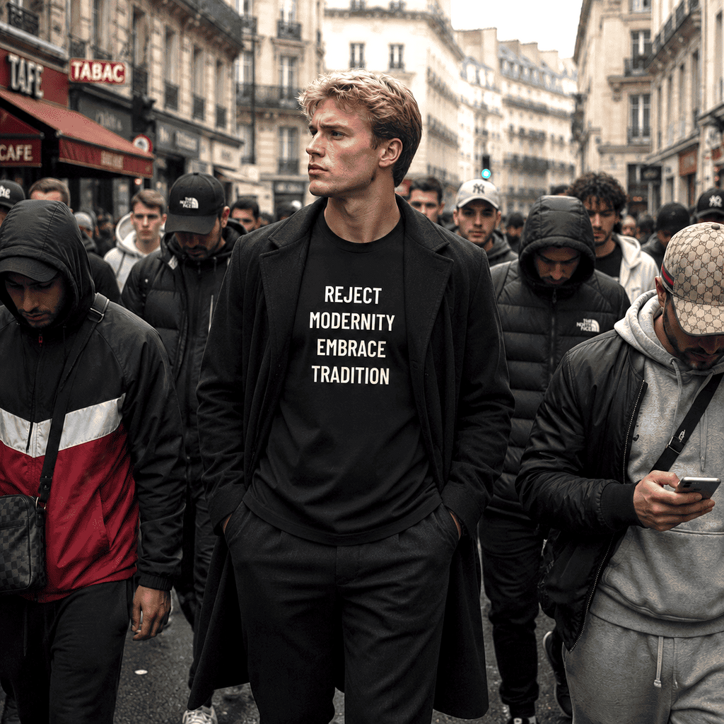 REJECT MODERNITY EMBRACE TRADITION t-shirt