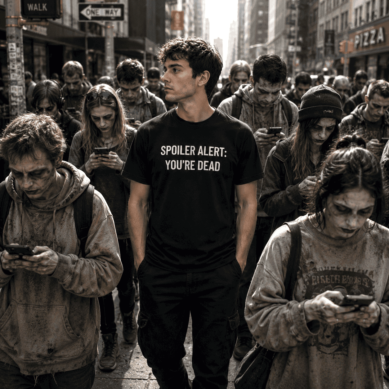 SPOILER ALERT: YOU'RE DEAD t-shirt