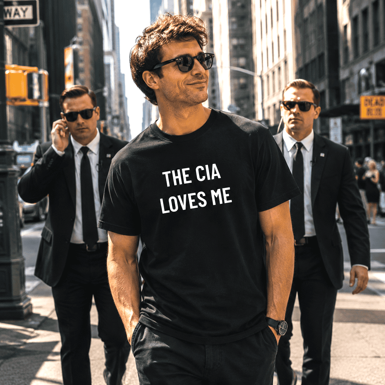 THE CIA LOVES ME t-shirt