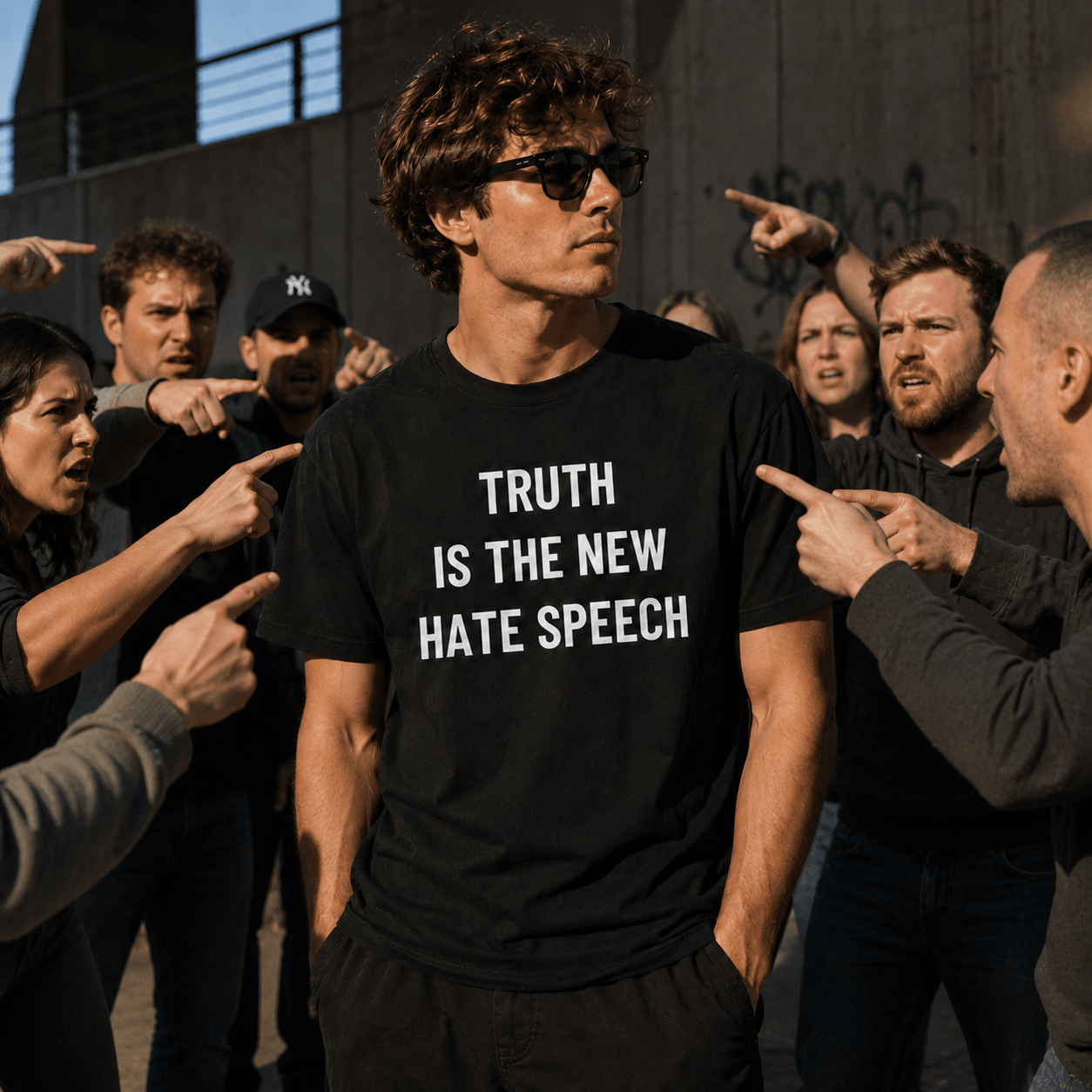 TRUTH IS THE NEW HATE SPEECH t-shirt