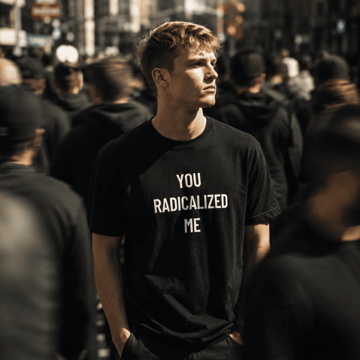 YOU RADICALIZED ME t-shirt